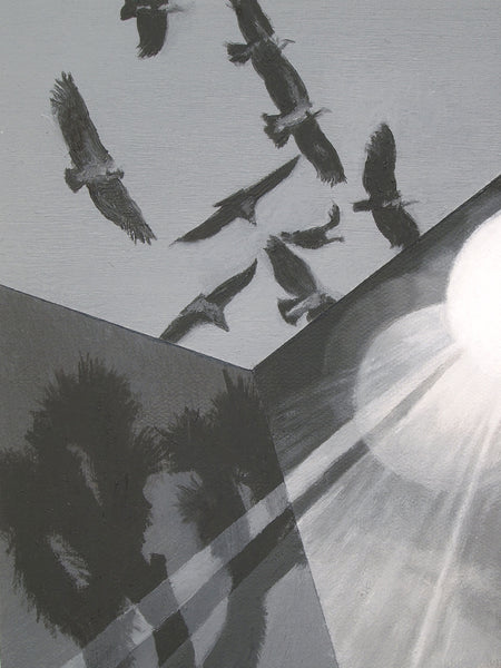 Trip Painting Fine Art Giclée Print Detail A